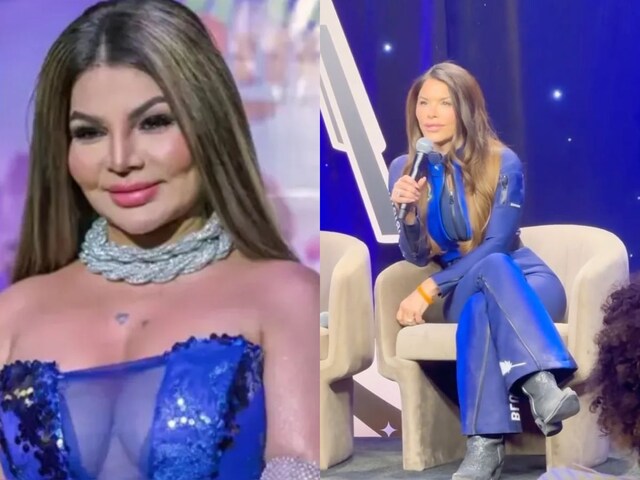 Does Rakhi Sawant meet Jeff Bezos' fiance Lauren Sanchez?