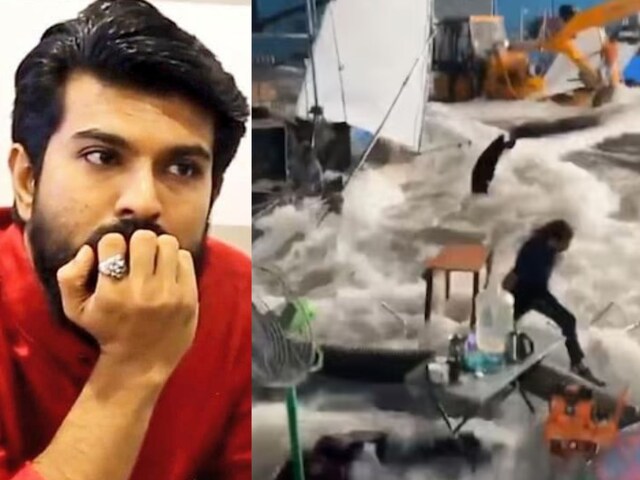Water tank cracked on the set of Ram Charan's film 'The India House', many injured