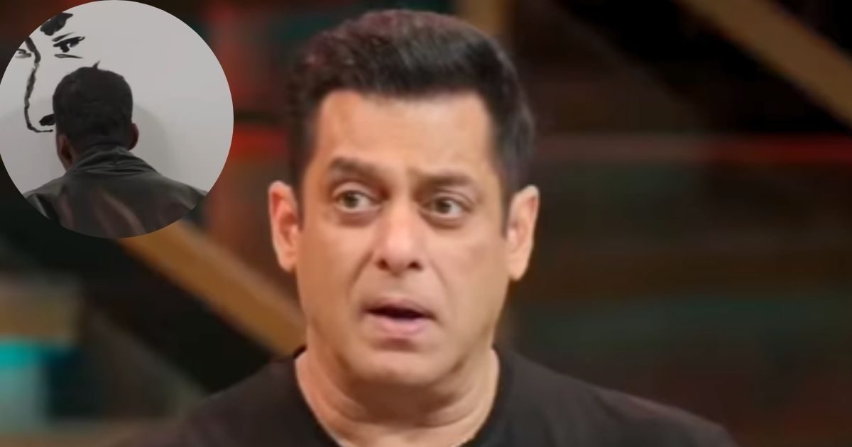 न हाथ इस्तेमाल किया न पैर, सलमान खान के फैन ने खास अंग से बनाई पेंटिंग, टैलेंट से चौंकाया