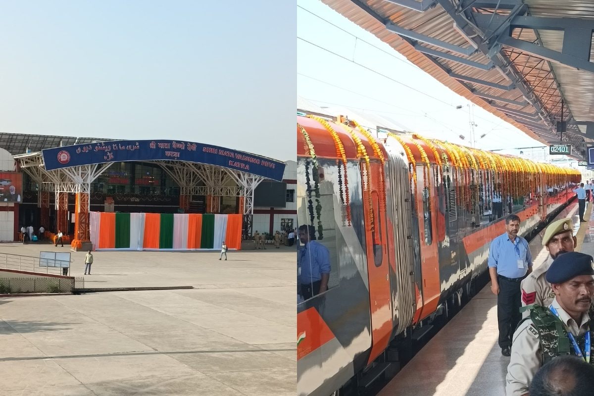 PHOTOS: दुल्‍हन की तरह सजी वंदे भारत ट्रेन दशकों पुराना सपना अब हुआ साकार