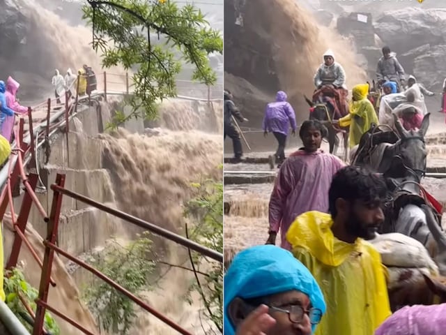 केदारनाथ में आई तबाही? चारों तरफ पानी का जलजला, बारिश का दिखा तांडव केदारनाथ में आई तबाही? चारों तरफ पानी का जलजला, बारिश का दिखा तांडव