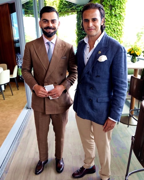 Virat Kohli in Wimbledon Virat Kohli in Wimbledon