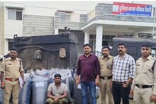 डामर टैंकर में भरे थे ‘काले बोरे’, निकला 486 किलो डोडाचूरा! नीमच पुलिस सन्न