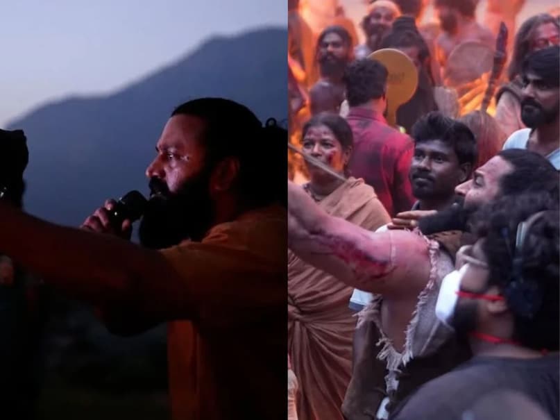 Rishab Shetty, Kantara Chapter 1 Movie, Rishab Shetty Kantara Chapter 1, Kantara Chapter 1 Making Photos, Kantara Chapter 1 Bts Pics, Kantara Chapter 1 Release Date, Rishabh Shetty, Kantara Chapter 1 Film 1 Making Photos, Kantara Chapter 1 release date