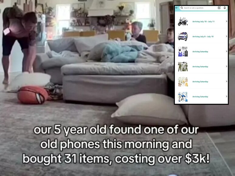 5 year old boy online shopping
