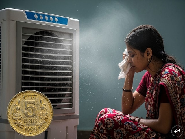 Does the cooler air in the rain stick? Only 5 rupees will get cold from this thing!