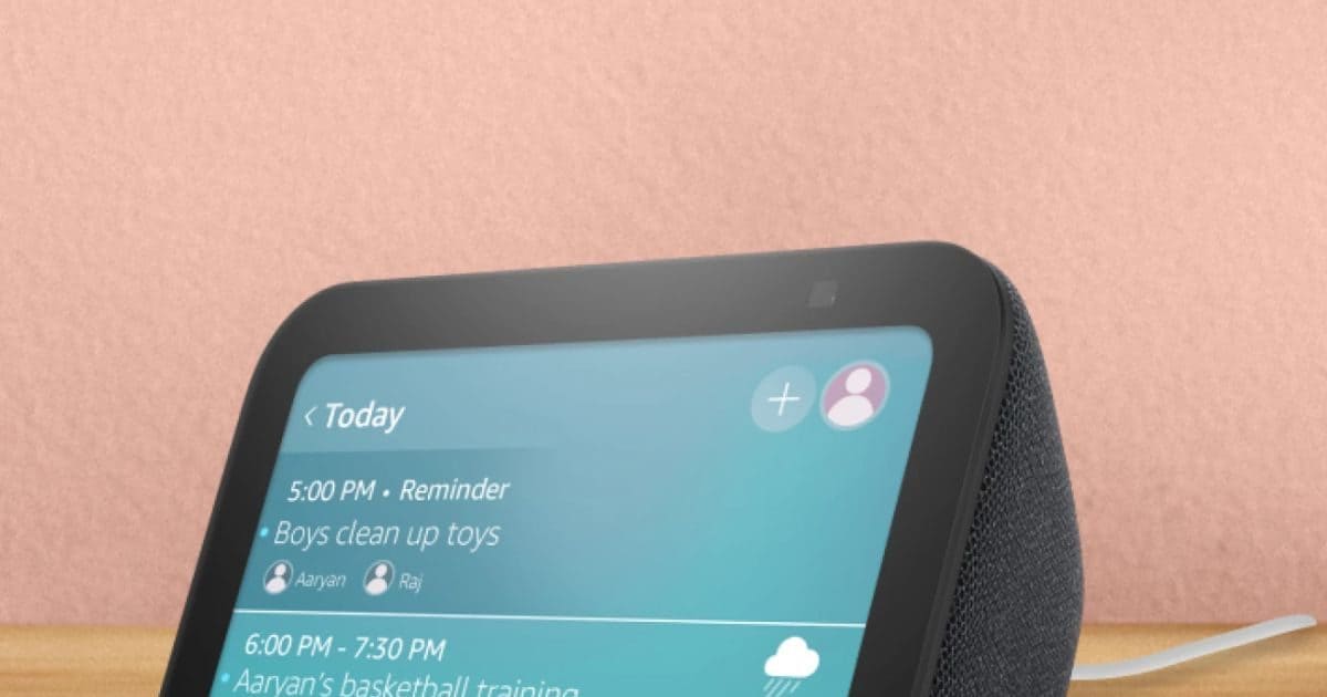 Tach – Amazon Echo Show 3 generation launched under 12000 rupees powerful sound and features