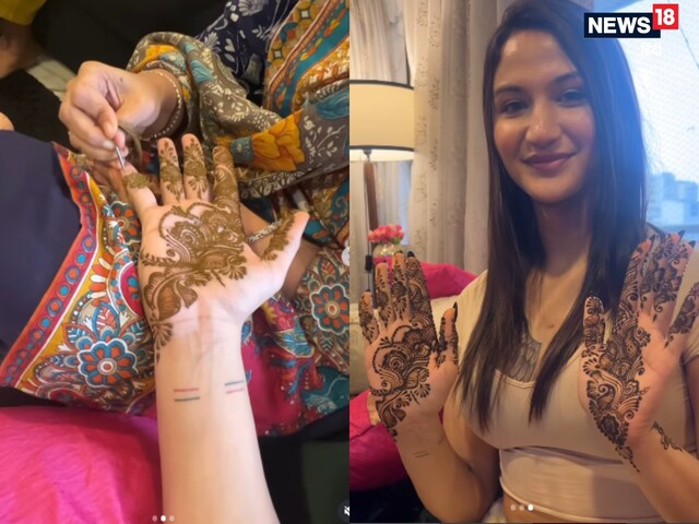 आर्यन से अनाया बनी क्रिकेटर ने किसके नाम की रचाई मेहंदी?