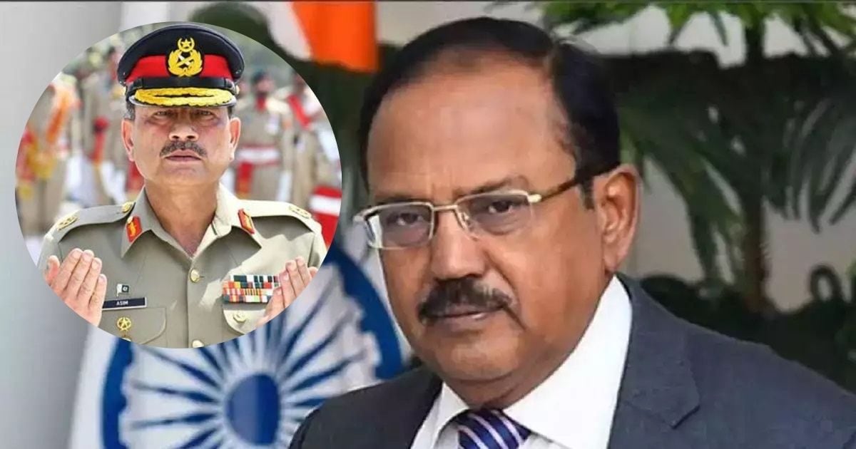 पाकिस्तान ने कल ही नाम लिया, आज सामने आकर अजीत डोभाल ने मुनीर को रगड़ दिया