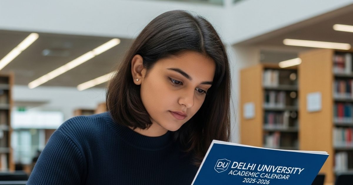 DU Academic Calendar 202526 दिल्ली विश्वविद्यालय का नया शैक्षणिक