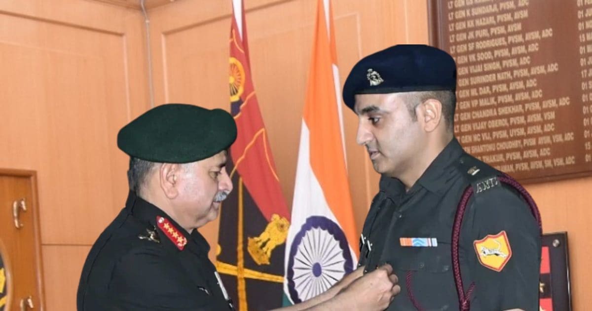 पिता एयरफोर्स से रिटायर्ड, बेटे ने किया ऐसा काम, Army Chief ने की तारीफ  
