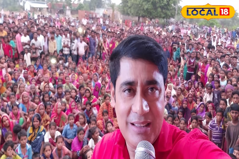 Bhojpuri star MP Manoj Tiwari 