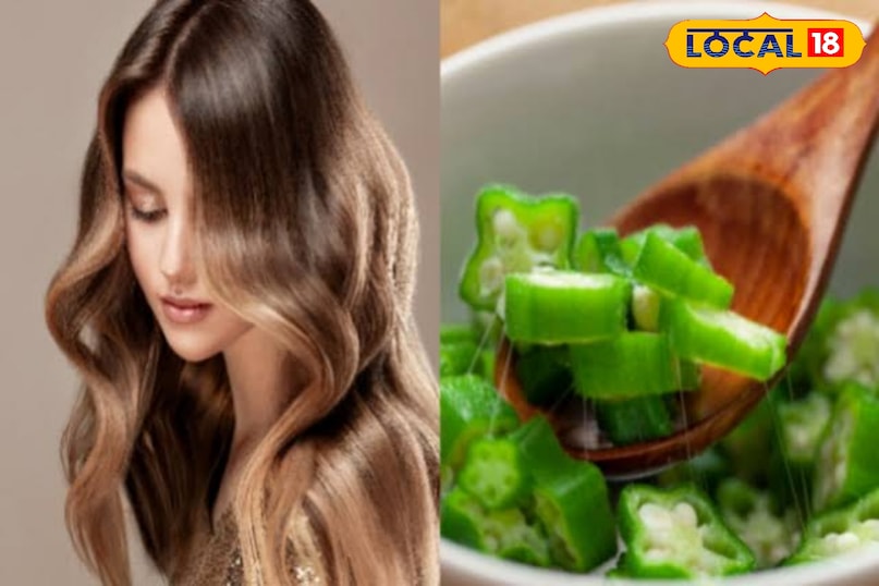 1. Nourishes the hair. Bhendi contains vitamins A, C, K, Calcium, Iron and Magnesium, which increase hair growth and make them stronger. 1. Nourishes the hair. Bhendi contains vitamins A, C, K, Calcium, Iron and Magnesium, which increase hair growth and make them stronger.
