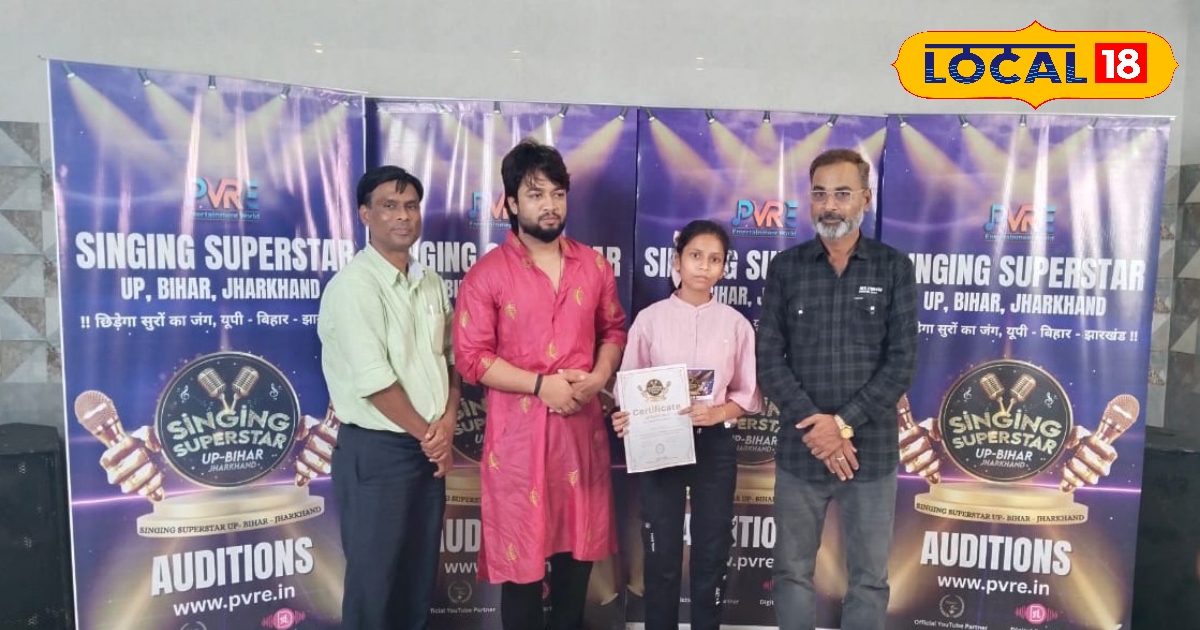 13 साल की अक्षिता श्रेष्ठ का जलवा, झारखंड की टॉप सिंगर में शामिल, पटना में मेगा ऑडिशन में बिखेरेगी जलवा