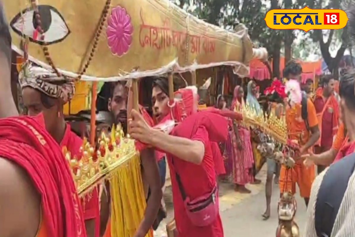 अनोखे भक्त! 120 लाख की कांवड़ लेकर ढाई दिन में पहुंचे बैद्यनाथधामजाने खासियत