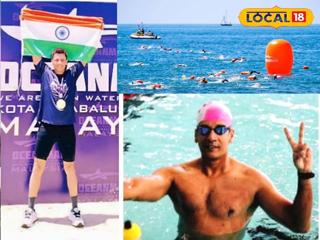 The youth of Jodhpur among 36 countries, completed 10 km of swimming and 'Oceanman' The youth of Jodhpur among 36 countries, completed 10 km of swimming and 'Oceanman'