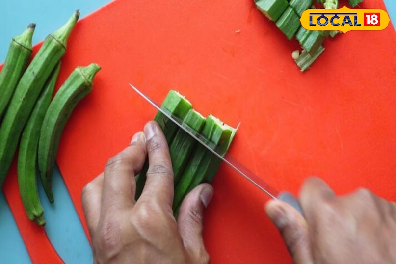correct way of chopping lady finger correct way of chopping lady finger
