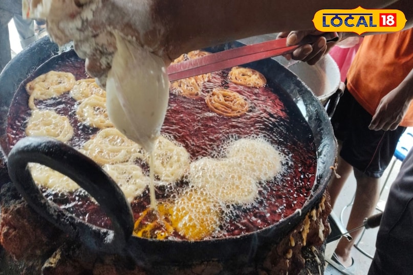 This potato is prepared in desi ghee.