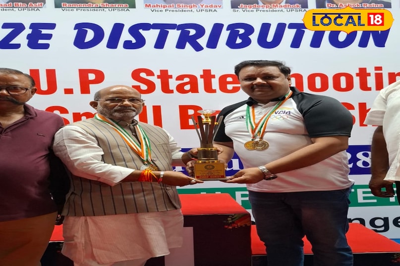 Shooting competition best performance medal Amethi Uttar Pradesh News 18 Hindi Shooting competition best performance medal Amethi Uttar Pradesh News 18 Hindi