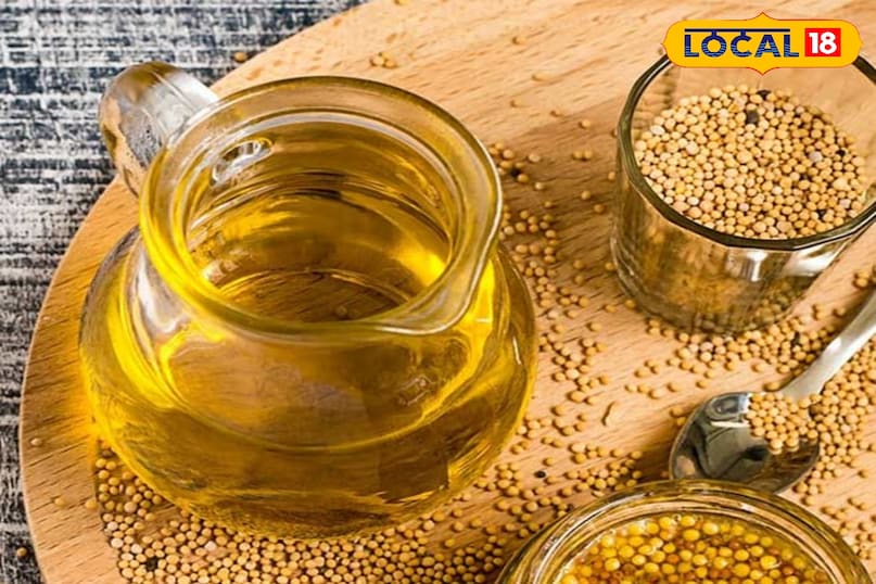 Pure vs adulterated mustard oil, Detect fake mustard oil at home, tips and trick, local18, khargone letest news, Madhya Pradesh hindi news 