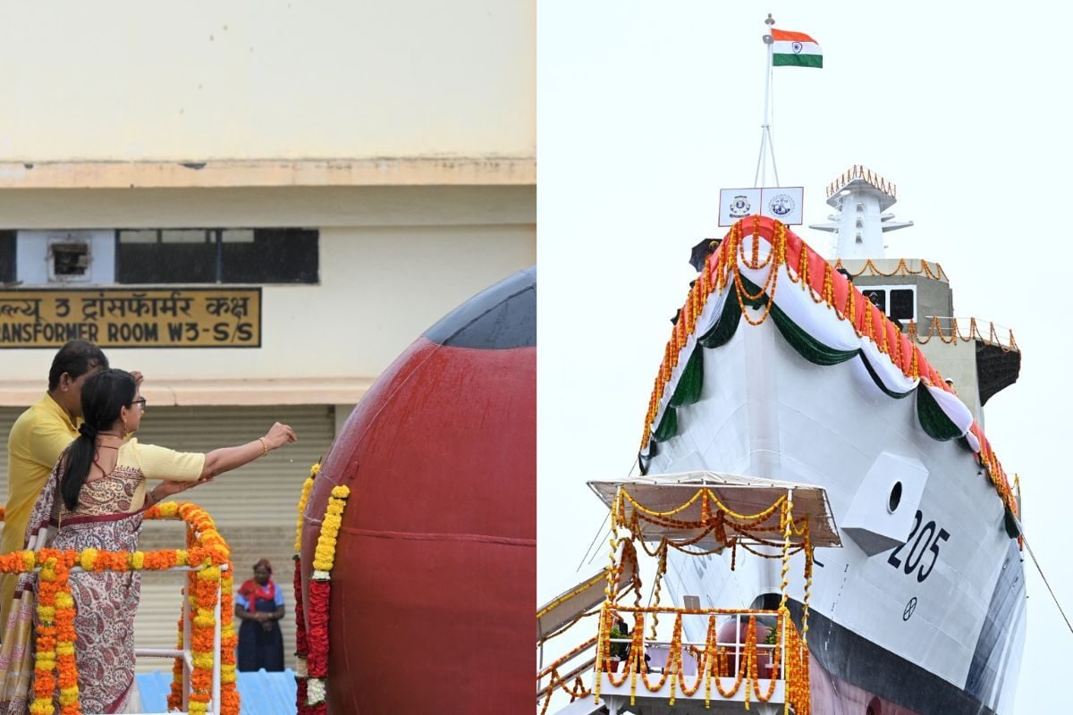 समुद्र प्रचेत करेगा पर्यावरण की रक्षा समंदर में किया गया लॉन्च