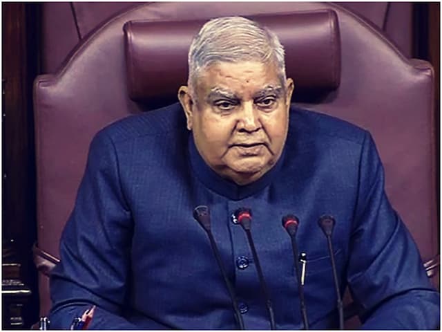 उपराष्ट्रपति जगदीप धनखड़ ने पद से दिया इस्तीफा