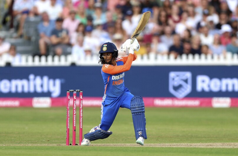Jemimah Rodrigues scored 63 runs in the second T20 match against England.
