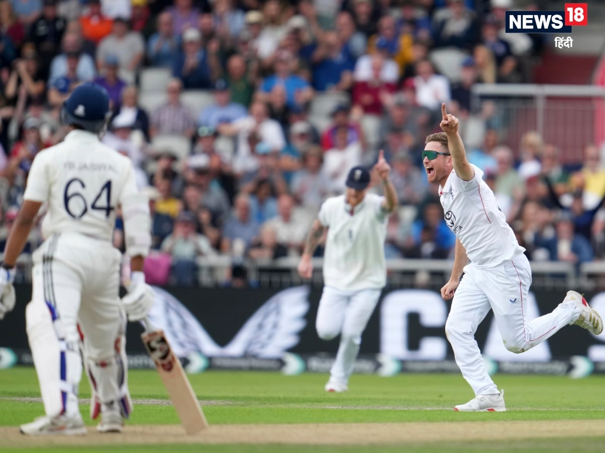 Liam Dawson, Liam Dawson dismissed Yashasvi Jaiswal, Liam Dawson takes wicket after 8 years test, india vs England, IND vs Eng, Liam Dawson wicket, Liam Dawson takes wicket Jaiswal, who is Liam Dawson, लियान डॉसन, यशस्वी जायसवाल 