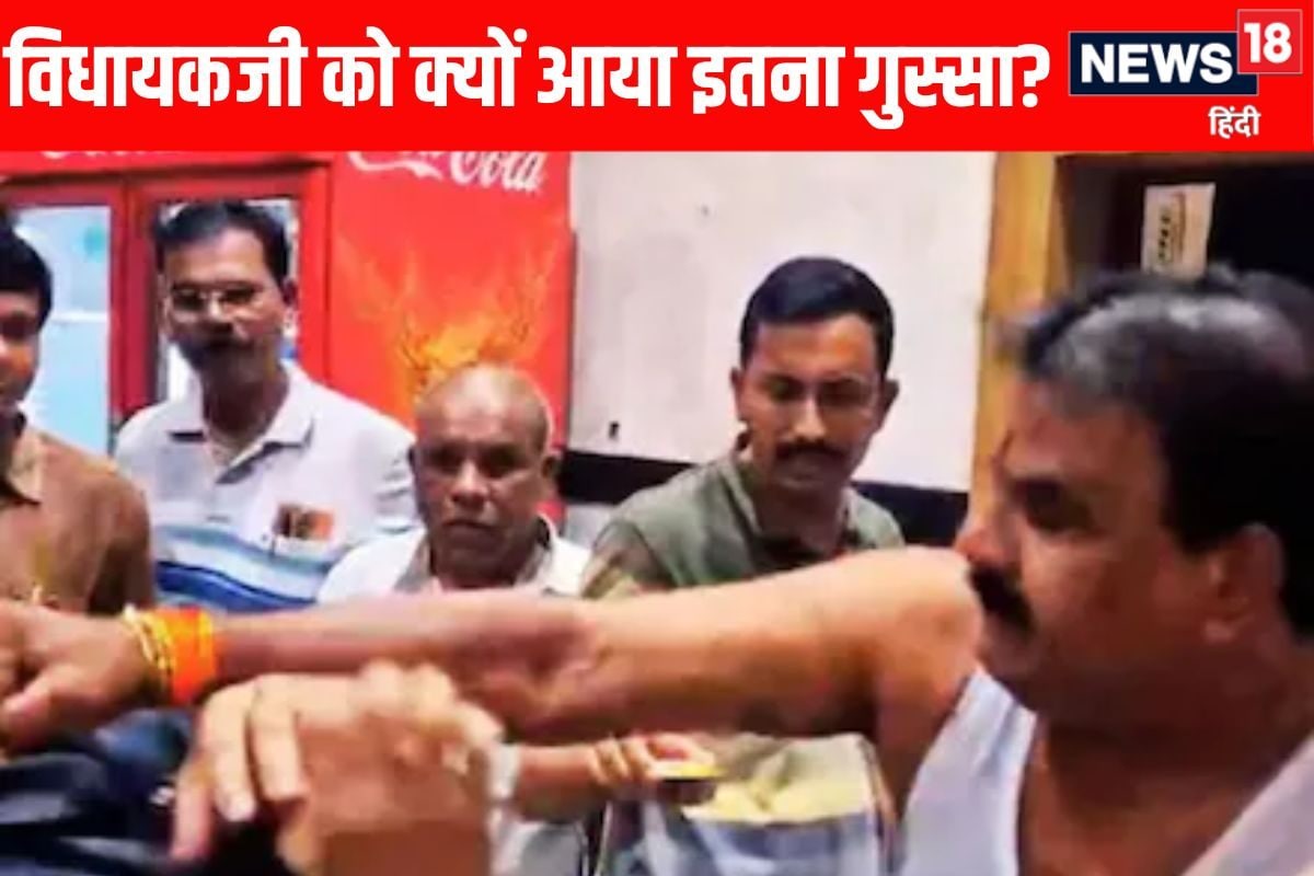 वरन भात मंगाया था खाते ही उल्टी हो गई विधायकजी ने की कैंटीनवाले की पिटाई