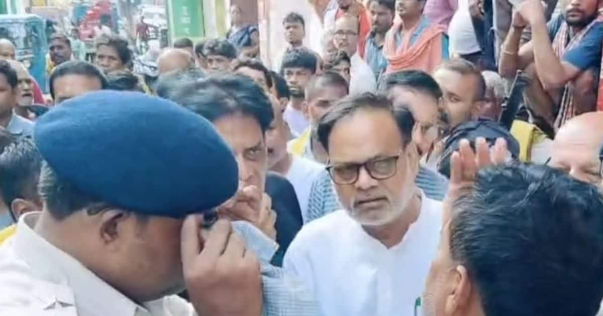 पटना मेयर के बेटे के खिलाफ जांच करने पहुंची पटना पुलिस टीम का घेराव, हंगामा