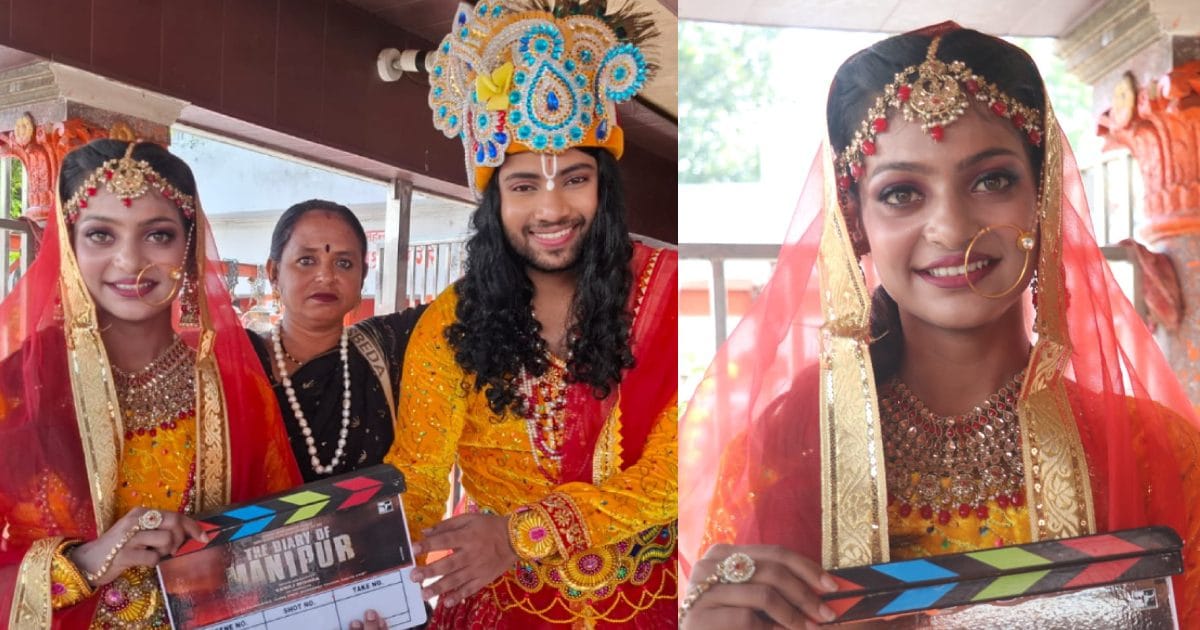 मोनालिसा ने शुरू की ‘द डायरी ऑफ मणिपुर’ की शूटिंग, फिल्म के सेट से तस्वीरें वायरल, चौंका देगा वायरल गर्ल का लुक