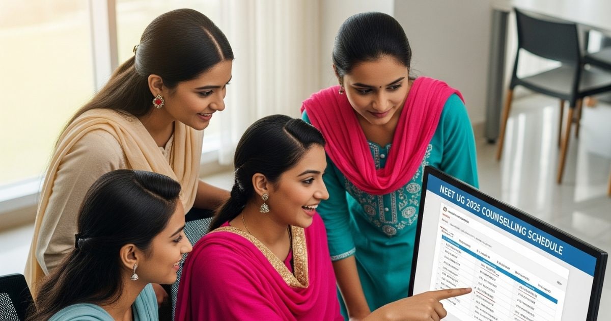 NEET UG 2025 काउंसलिंग शेड्यूल जारी, जानिए रजिस्ट्रेशन प्रक्रिया और अहम तारीखें