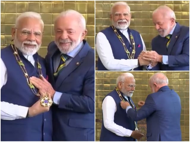 PM मोदी को मिला ब्राजील का सर्वोच्च सम्मान, 'नेशनल ऑर्डर ऑफ़ द साउदर्न क्रॉस'