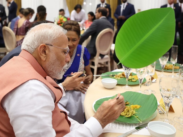 PM Modi served food served on Sohari leaf in Trinidad, know its benefits PM Modi served food served on Sohari leaf in Trinidad, know its benefits