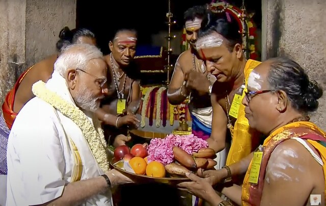 'ॐ नमः शिवाय' सुनता हूं तो रोंगटे खड़े हो जाते हैं- तमिलनाडु में बोले PM मोदी