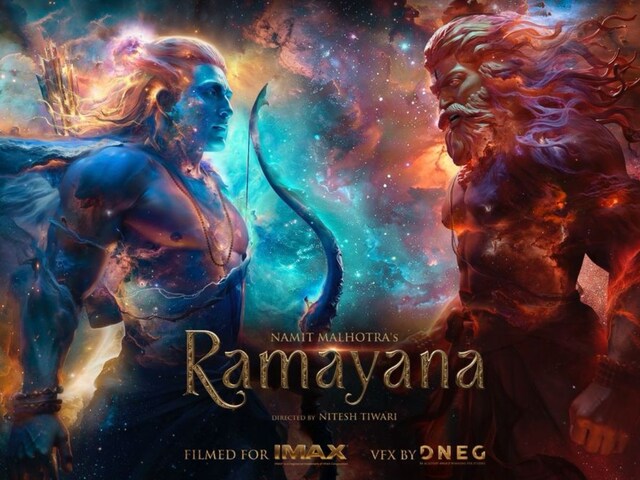 'Ramayana' made a bang, the first glimp