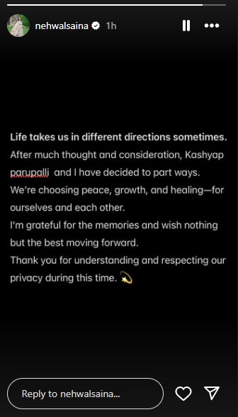 Saina Nehwal, Parupalli Kashyap, Saina Nehwal Parupalli Kashyap Separation, Saina Nehwal Parupalli Kashyap Separation News, Saina Nehwal Parupalli Kashyap Separation News Upradate, Saina Nehwal P Kashyap Separation, Saina Nehwal Relationship with P Kashyap Ended, Saina Nehwal, P Kashyap, Saina Nehwal Divorce, Saina's wedding was broken 