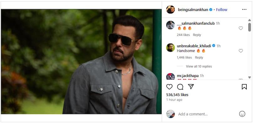 Salman post