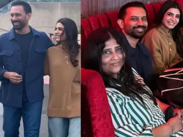 Samantha on US Trip with married filmmaker, Raj Nidimoru filled in arms