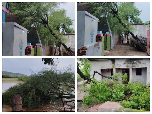तूफान का आदेश दिया गया, अलवर-दौसा में राहत की नींद, गांवों में डर!