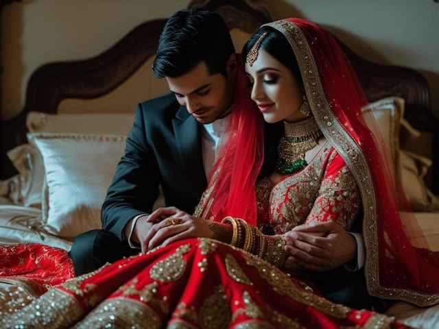 सुहागरात में बेड पर लेटा दूल्हा, घूंघट में बैठी दुल्हन करने लगी ऐसा काम, देख.. सुहागरात में बेड पर लेटा दूल्हा, घूंघट में बैठी दुल्हन करने लगी ऐसा काम, देख..