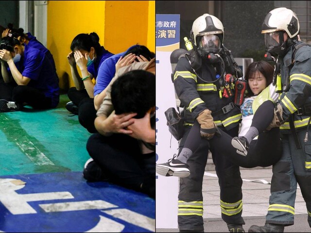 Siren Gunja, Alert on Mobile- 'Enemy has a missile tainted', Taiwan becomes War-Jone!