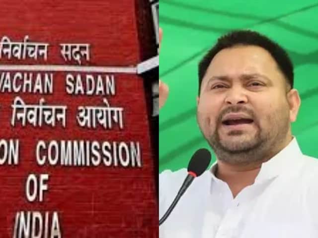 तेजस्वी यादव ने एसआईआर पर उठाए सवाल, चुनाव आयोग ने दिया करारा जवाब