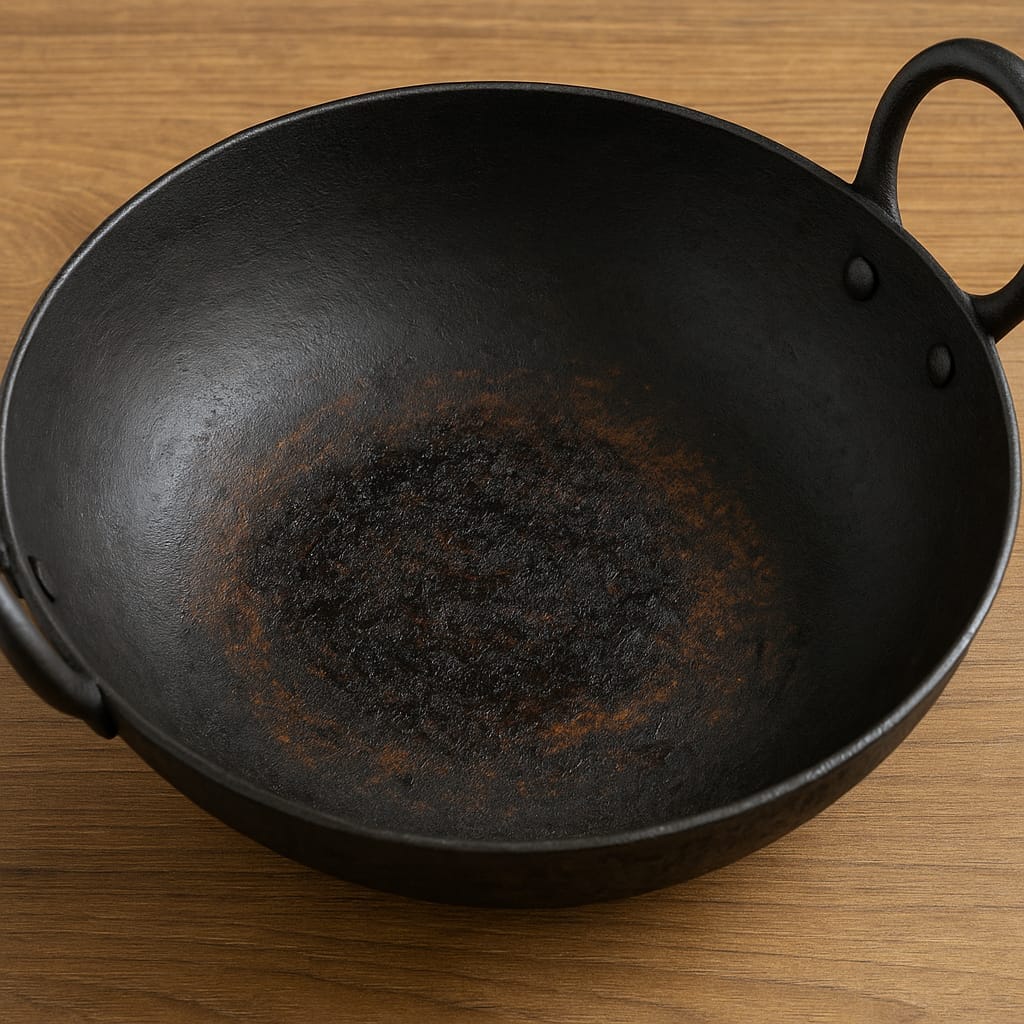 How to Clean Burnt Stines from Kadai Cleaning Tips. How to clean burnt pan traces, 5 home remedies 3