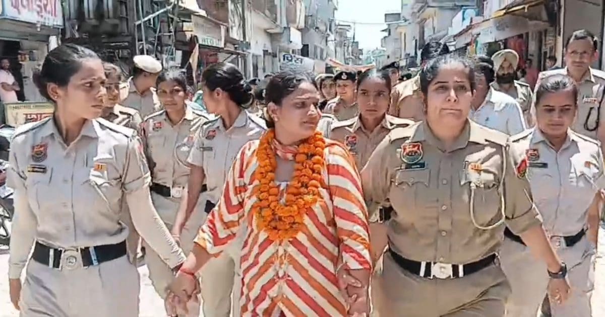 हरियाणा के माजरा गांव की लेडी सरपंच नेहा गिरफ्तार, प्रशासन को दी थी चुनौती
