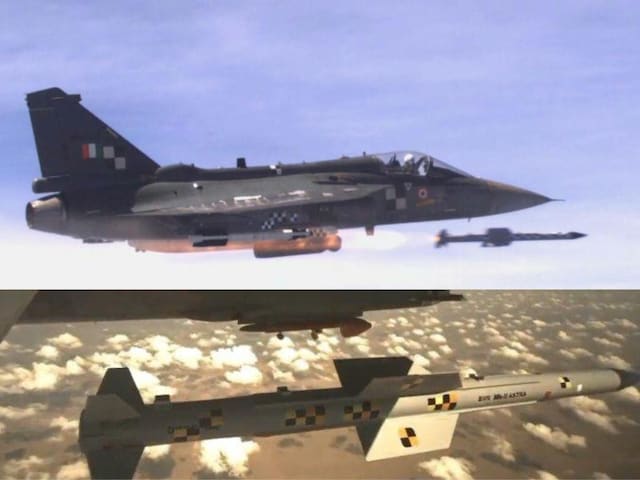 तेजस Mk-1 दागेगा BVR अस्त्र, चीन और पाकिस्तान की वायुसेना हो जाएगी निरस्त्र तेजस Mk-1 दागेगा BVR अस्त्र, चीन और पाकिस्तान की वायुसेना हो जाएगी निरस्त्र