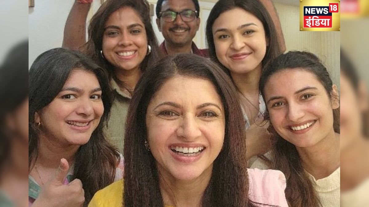 गोरी है कलाइयां गाने पर भाग्यश्री का मनमोहक डांस, दोस्तों संग बांधा समां