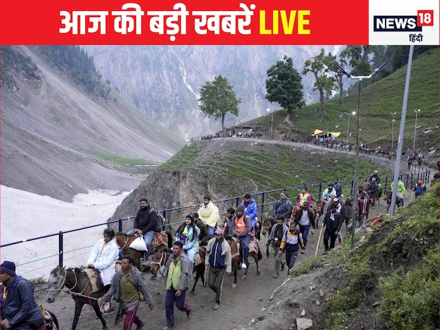 अमरनाथ यात्रा रूट पर हादसा, पहलगाम बेस कैंप जा रहीं बसें आपस में टकराईं