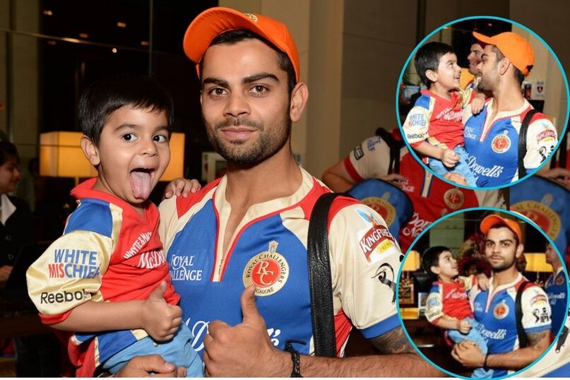 Aryveer's childhood in uncle Virat's lap