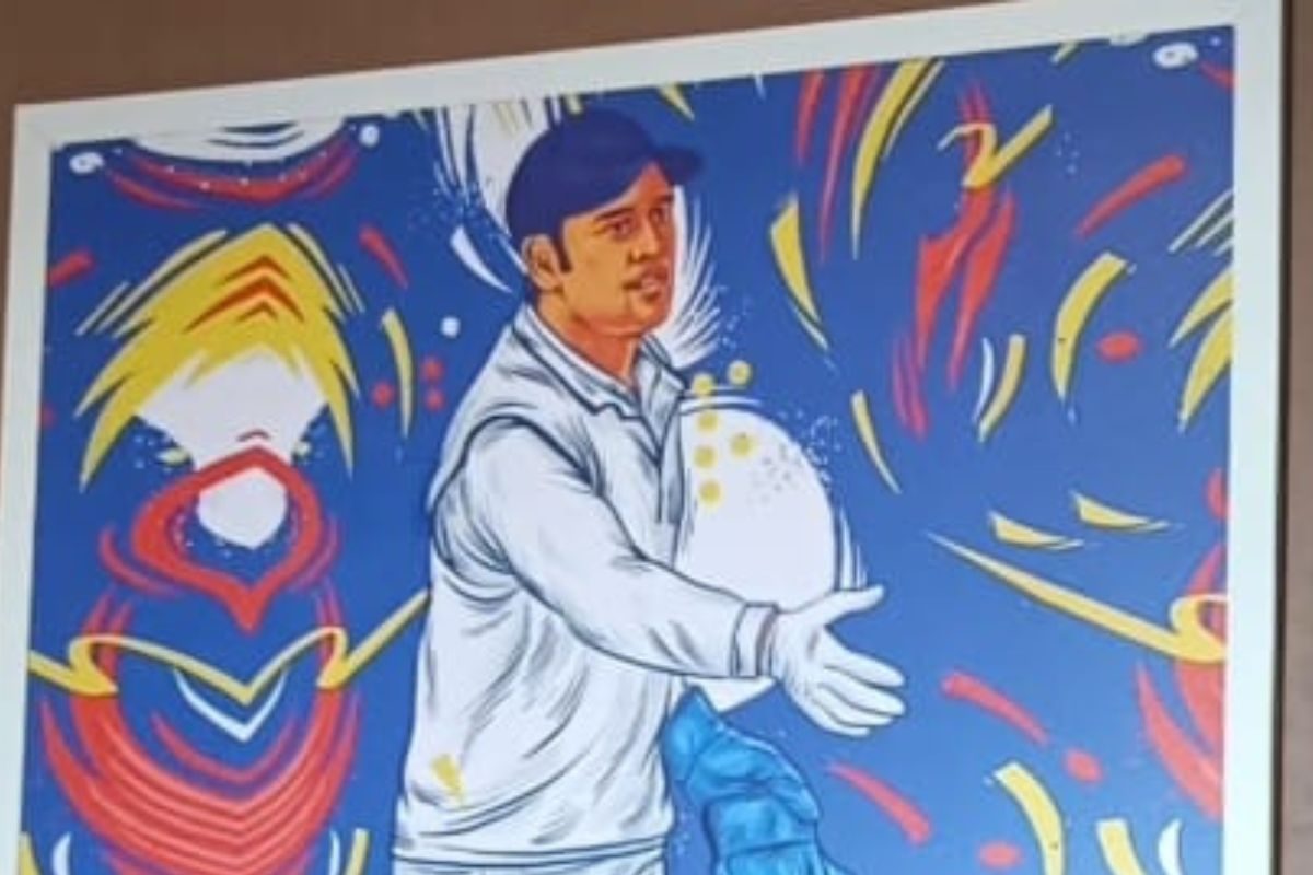 रांची के बंगले में 2011 वर्ल्ड कप की जीत वाला माही का बैट,ट्रॉफी की चमक बरकरार